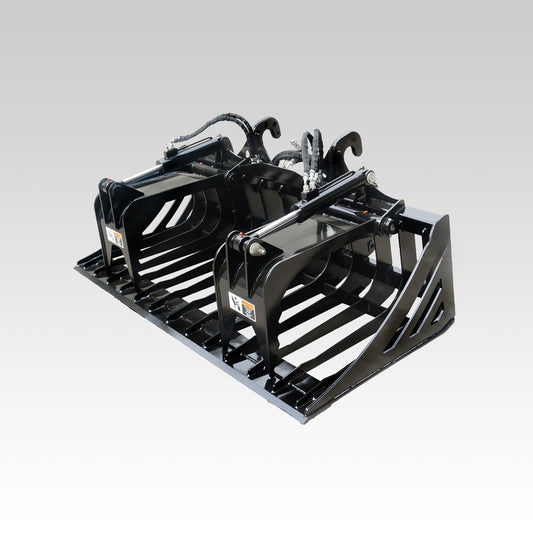 HCN Skid Steer grapple fork for CAT Bobcat loaders