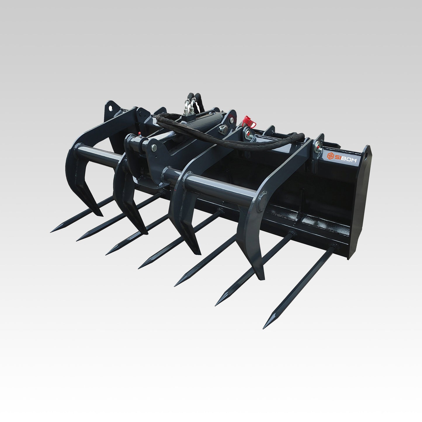 HCN Skid Steer Heavy Duty Grapple Bucket for CAT Bobcat loaders