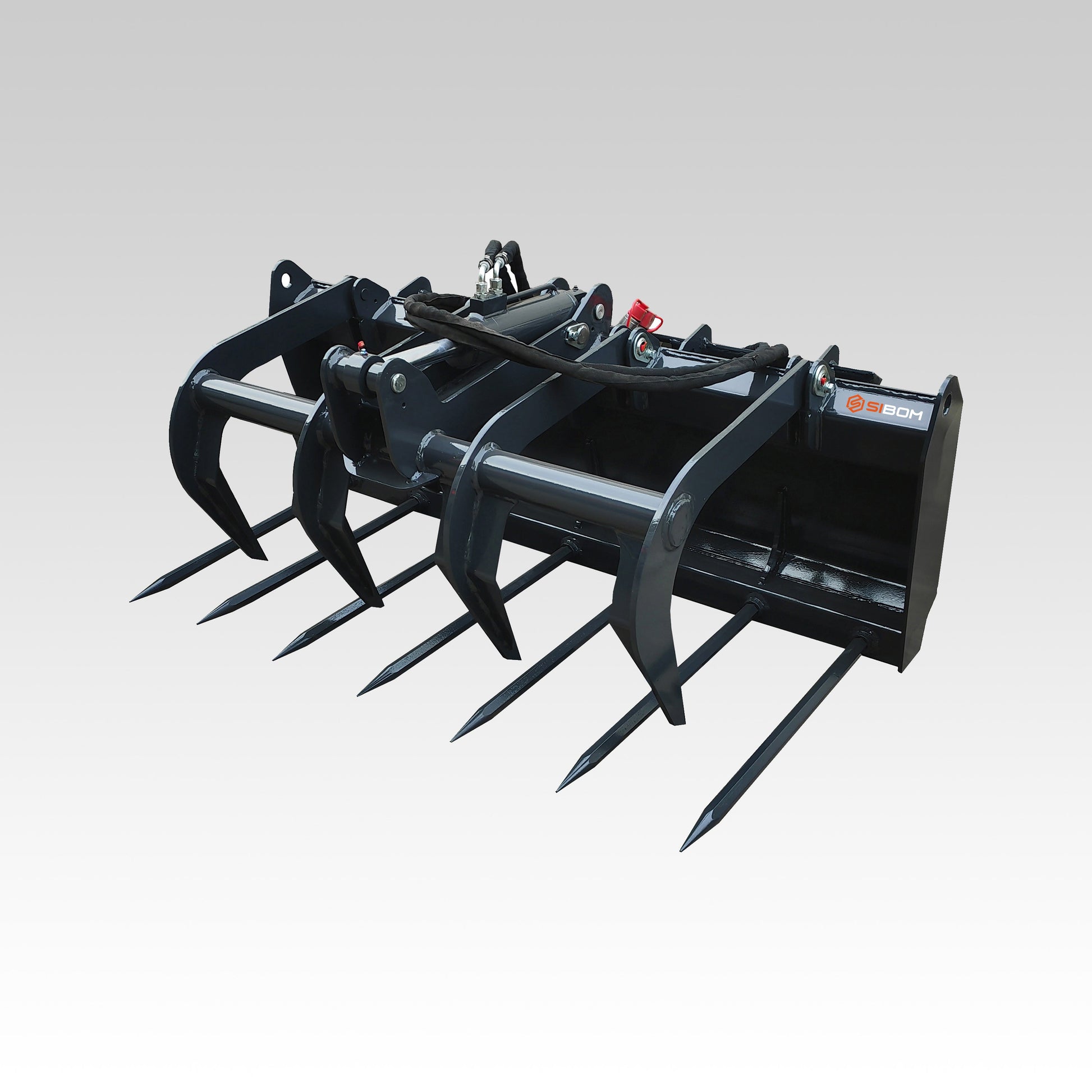 HCN Skid Steer Heavy Duty Grapple Bucket for CAT Bobcat loaders