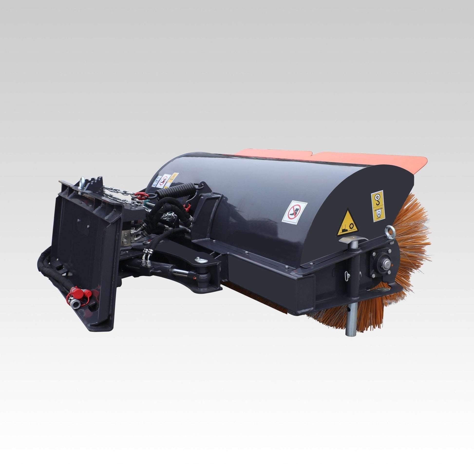 HCN Skid Steer Angle Broom for CAT Bobcat loaders