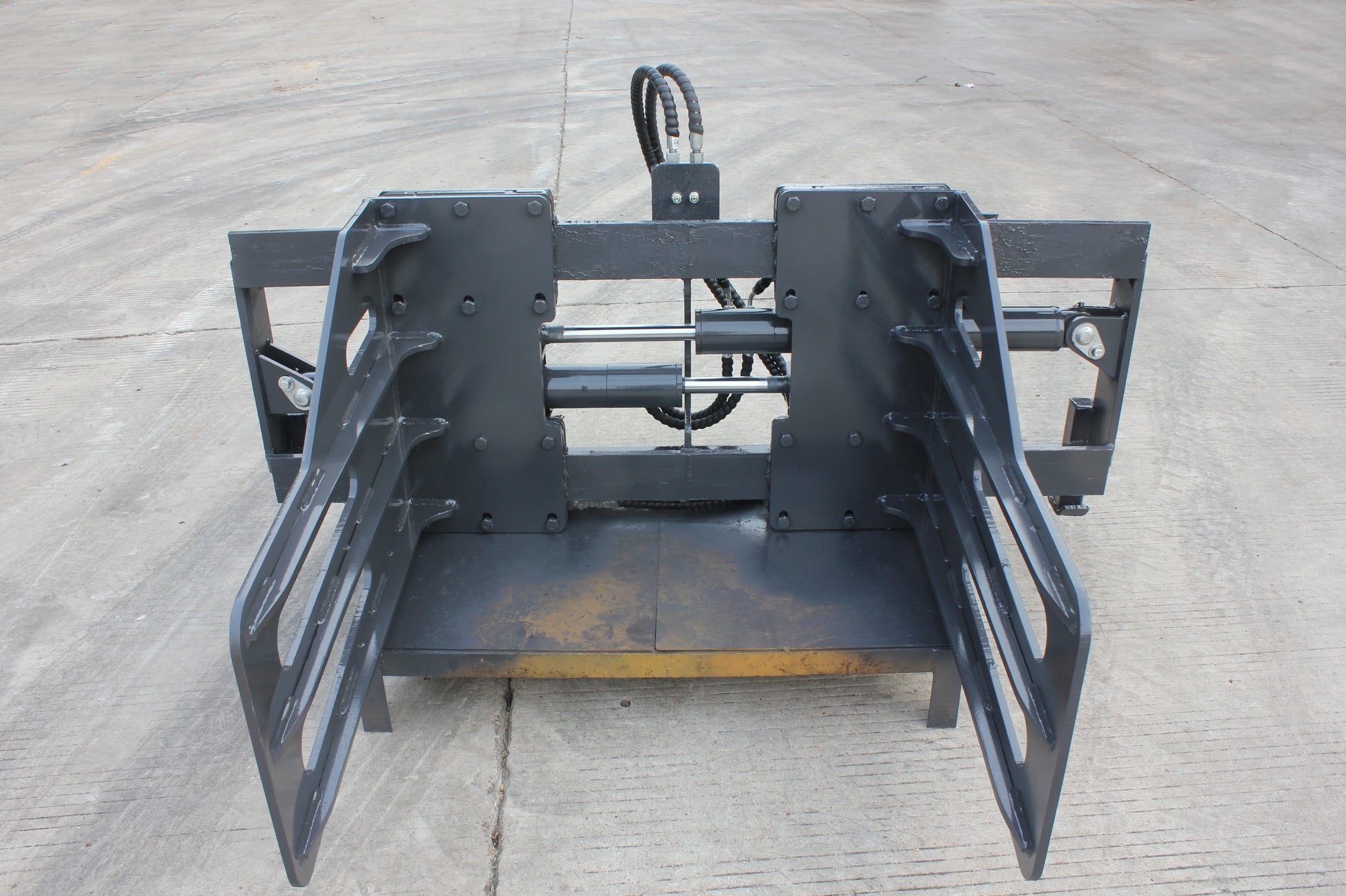 HCN Skid Steer Hydraulic Bale handler grapple for CAT Bobcat loaders