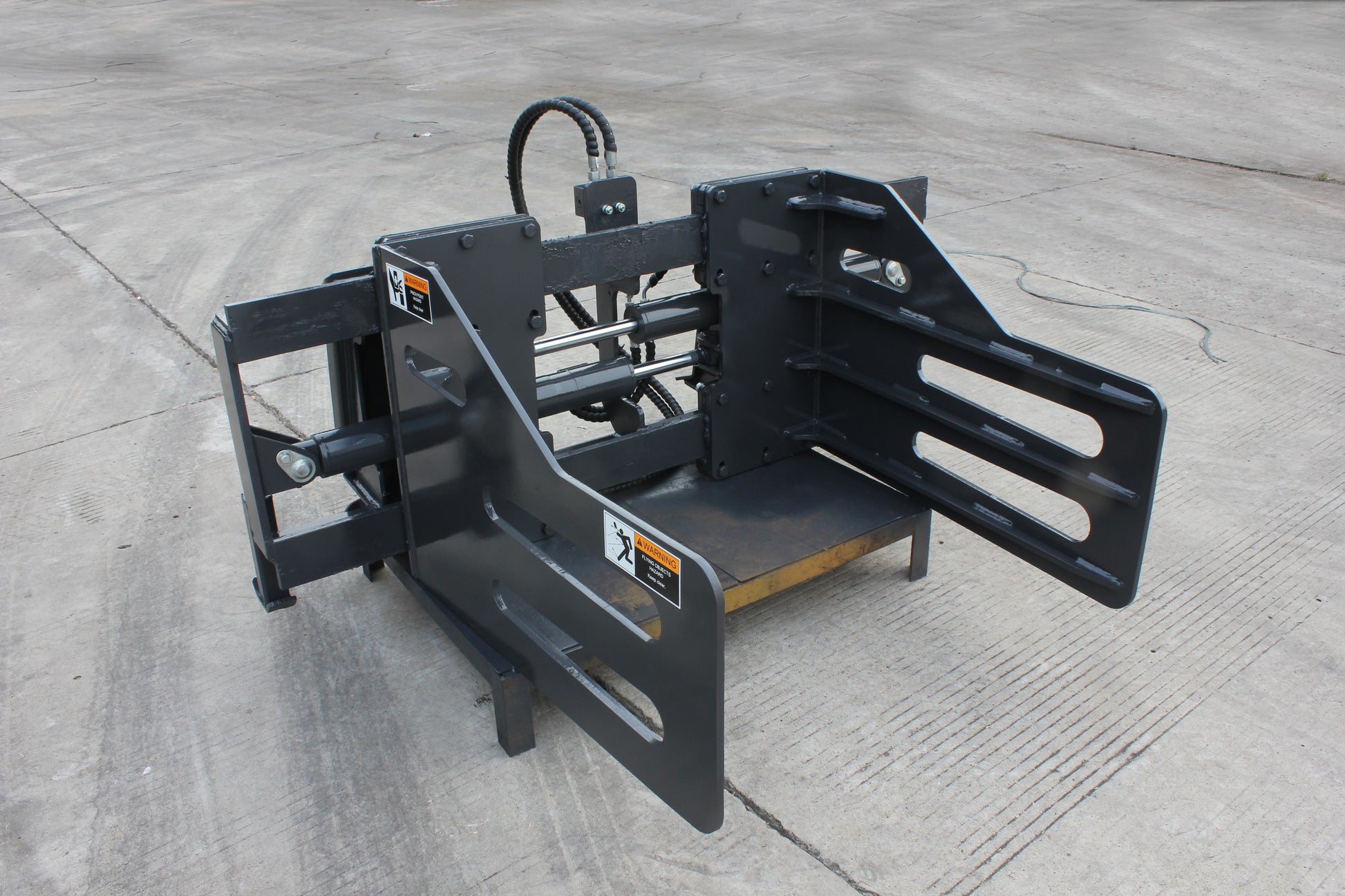 HCN Skid Steer Hydraulic Bale handler grapple for CAT Bobcat loaders