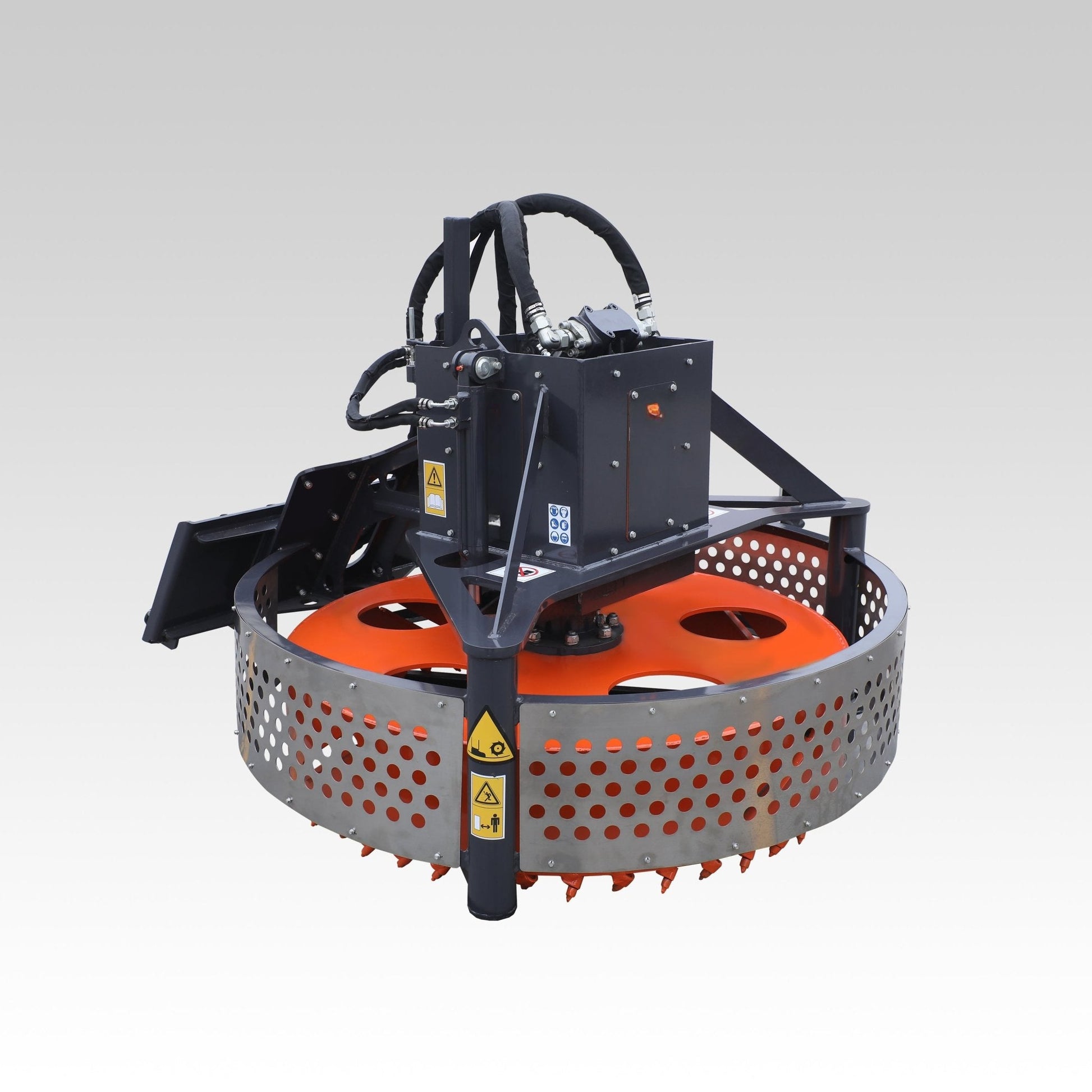 HCN Skid Steer Manhole saw for CAT Bobcat loaders