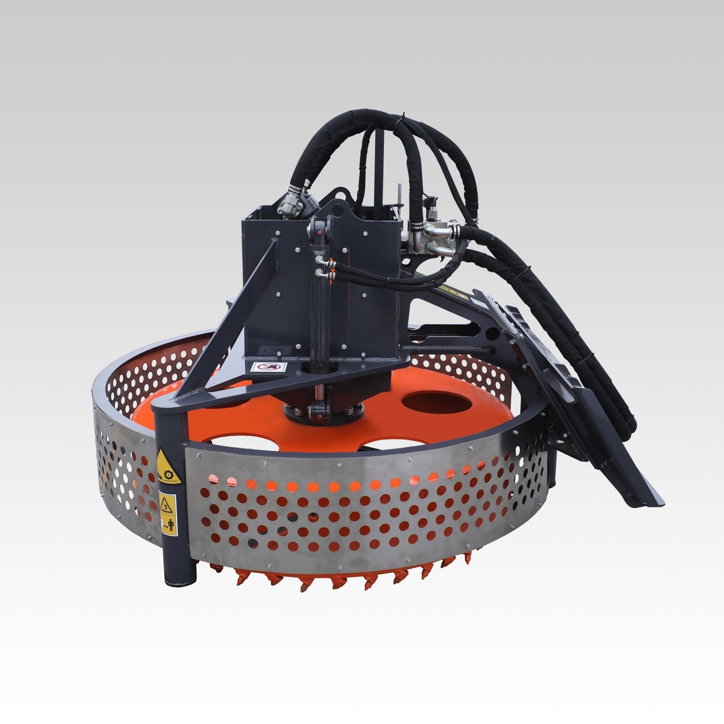 HCN Skid Steer Manhole saw for CAT Bobcat loaders