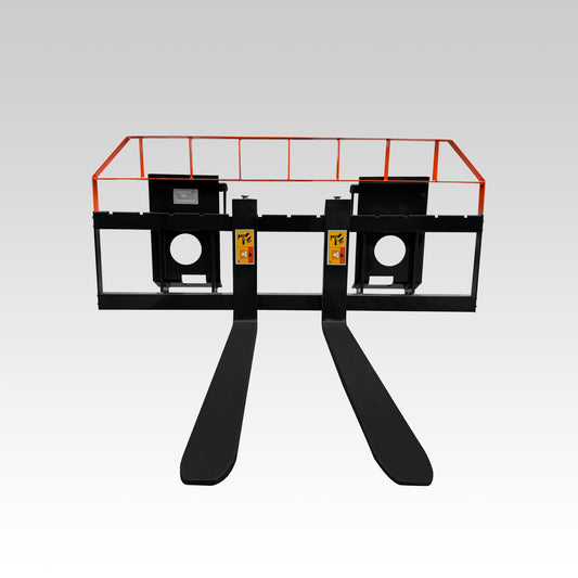 HCN Skid Steer Pallet Fork for CAT Bobcat loaders