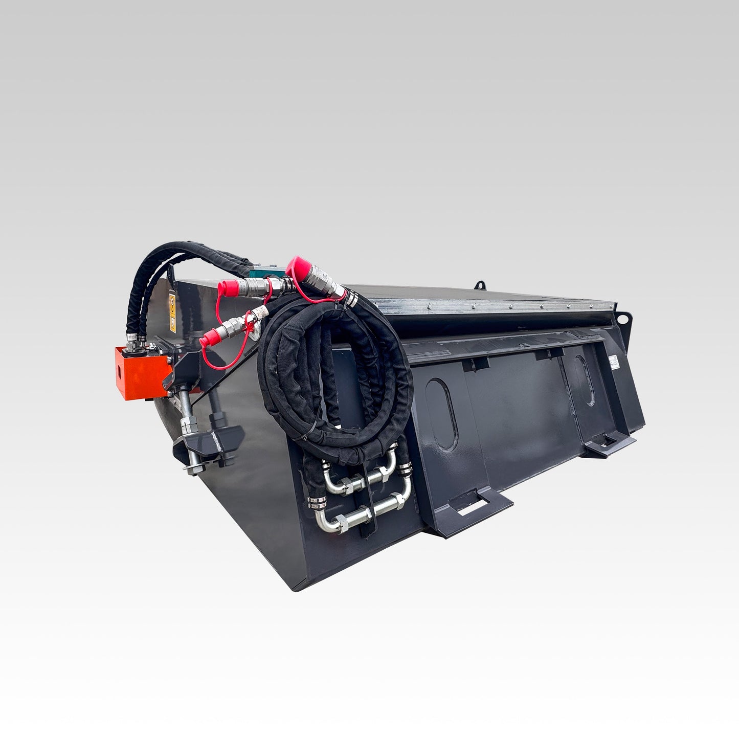 HCN Skid Steer Pick-up Broom with Bucket for CAT Bobcat loaders