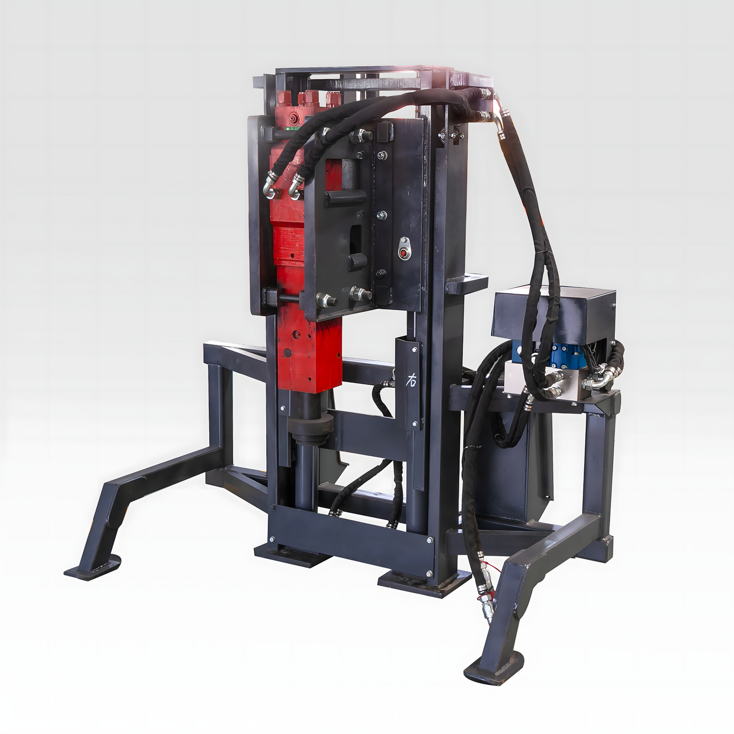 HCN Skid Steer Pile-Driver&Pile Extractor for CAT Bobcat loaders