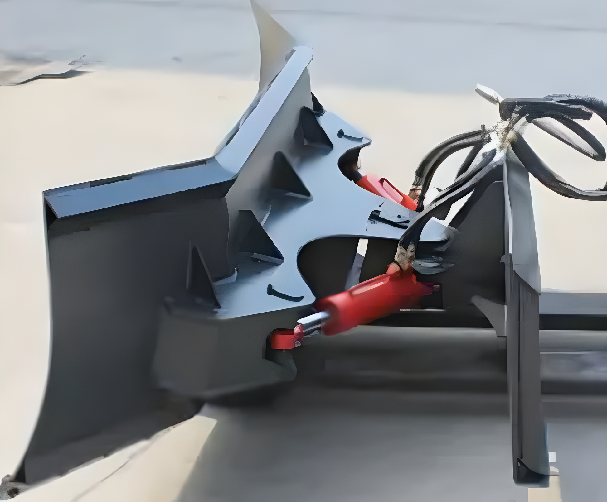 HCN Skid Steer U-Type Blade for CAT Bobcat loaders