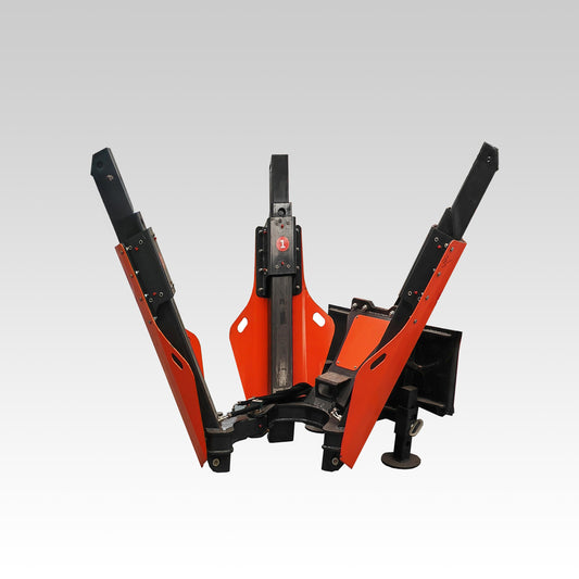 HCN Skid steer 3-blade Tree Spade for CAT Bobcat loaders