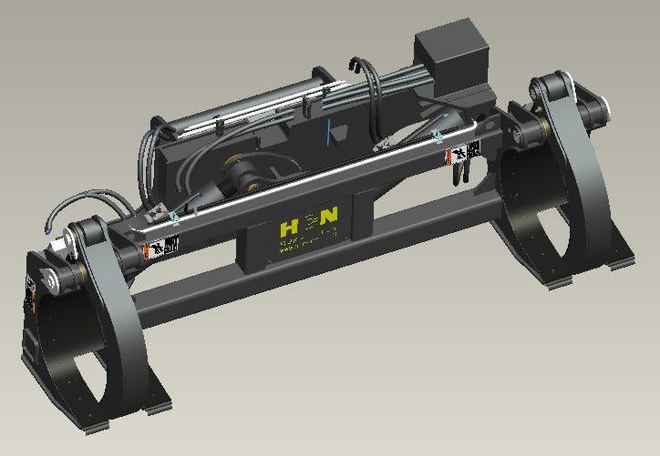 HCN Wheel loader Telephone Pole Holder for CAT Bobcat loaders