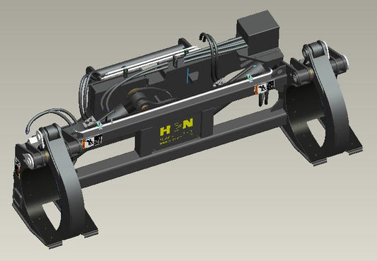 HCN Wheel loader Telephone Pole Holder for CAT Bobcat loaders