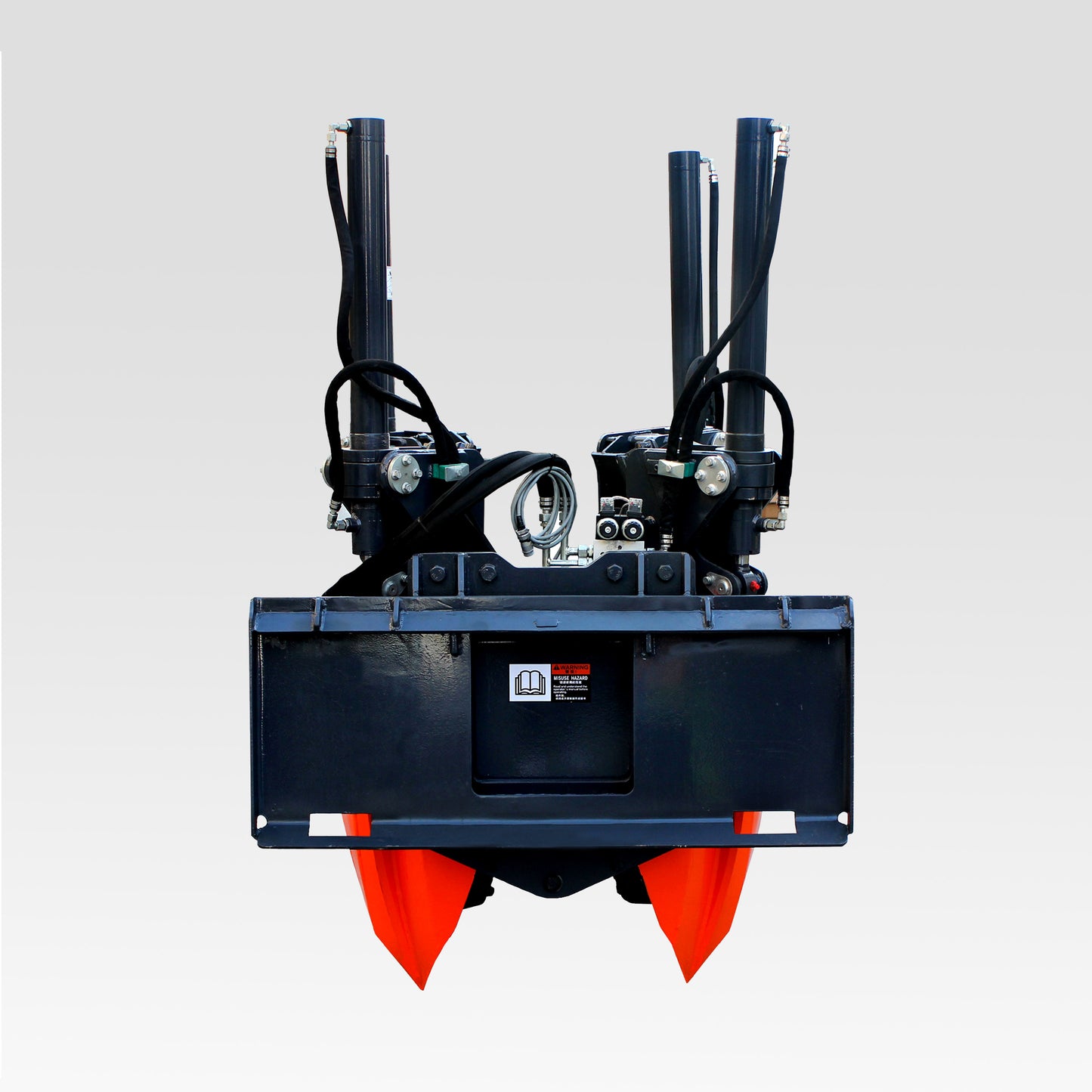 HCN Skid Steer Tree Spade, 33"-45" Root Ball Diameter, 4 HARDOX steel blades