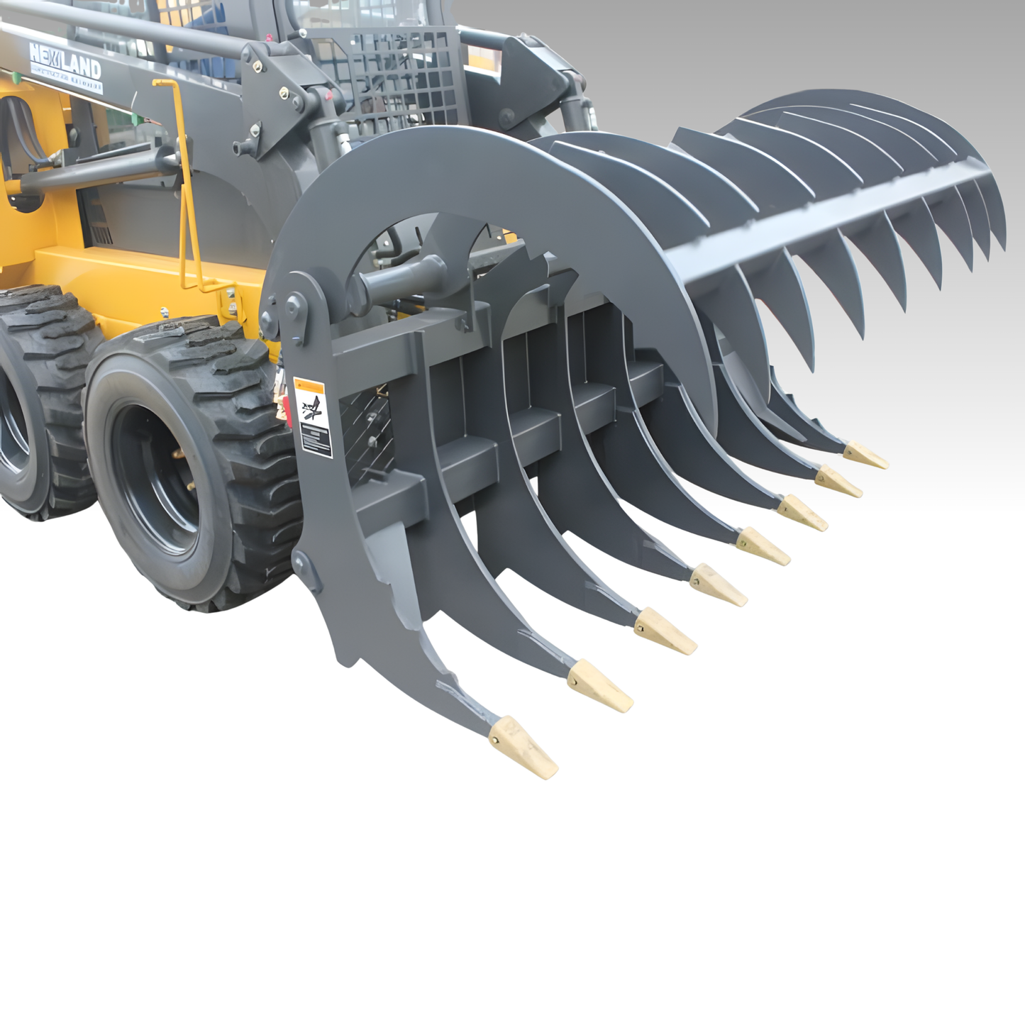 HCN Skid Steer Grass Grapple for CAT Bobcat loaders