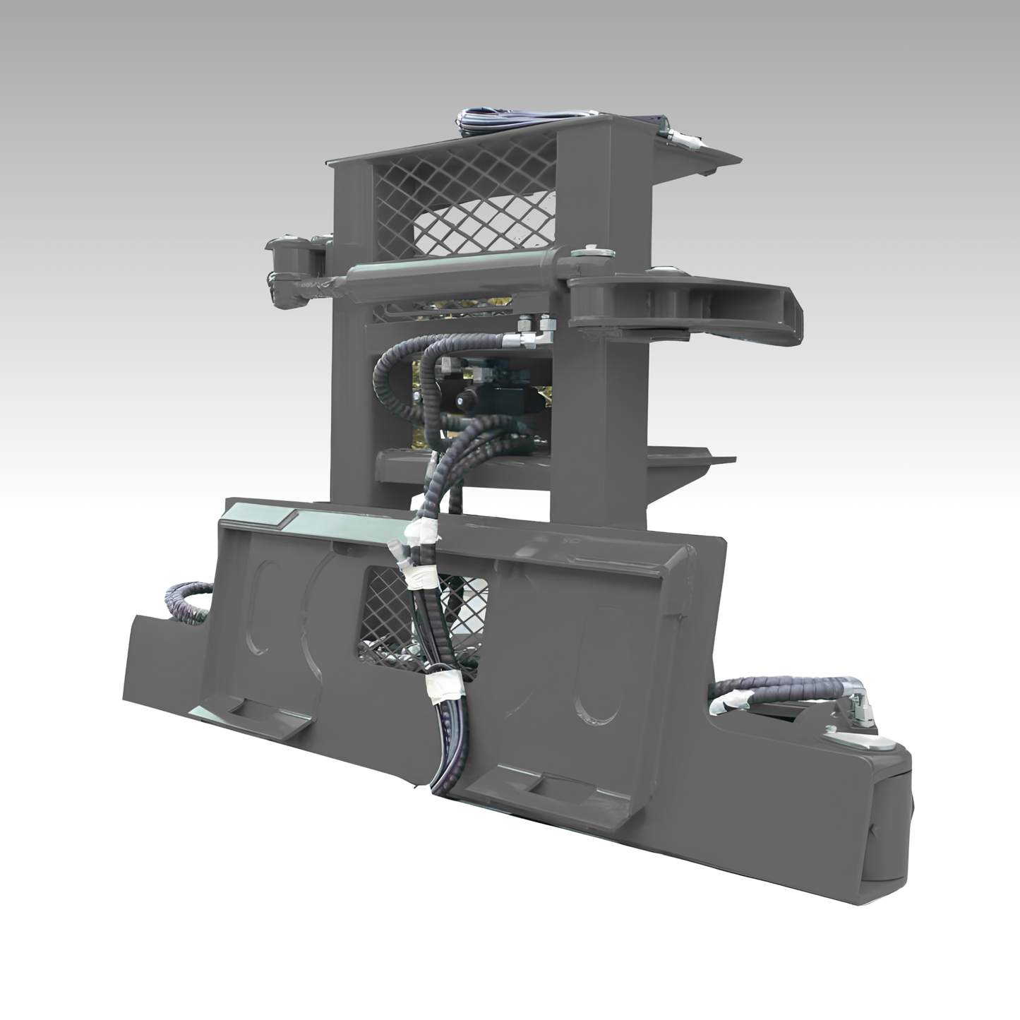 HCN Skid Steer Hydraulic Tree Shear for CAT Bobcat loaders