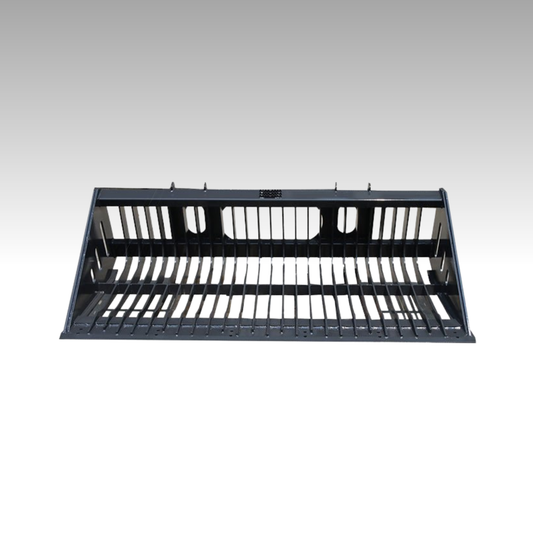 HCN Skid Steer Skeleton Rock Bucket for CAT Bobcat loaders