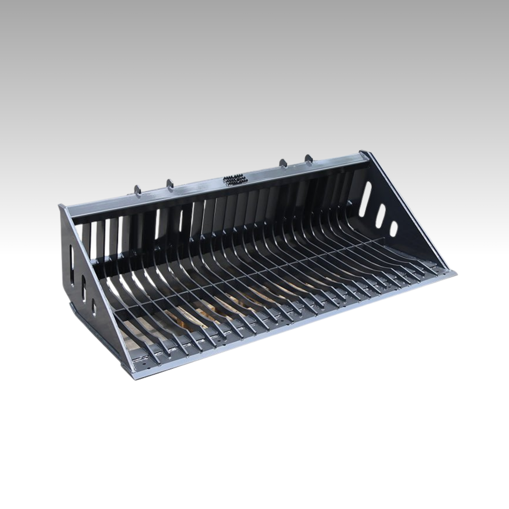 HCN Skid Steer Skeleton Rock Bucket for CAT Bobcat loaders