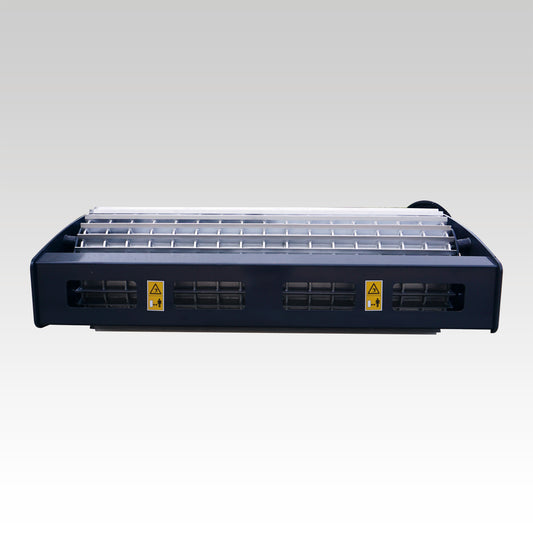 HCN Skid Steer Vibratory Ice Breaker Attachment, Two-Damping Roller Design, Sharp Cross-Pattern Blades, Environmentally Friendly De-Icing Solution