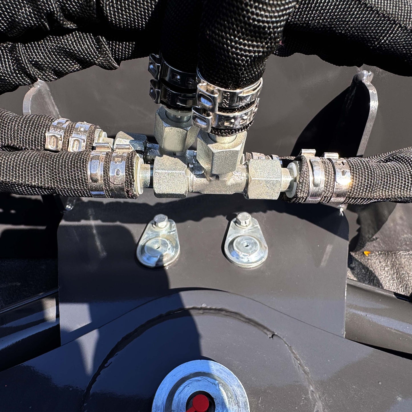 Skid Steer Snow Blade Attachment