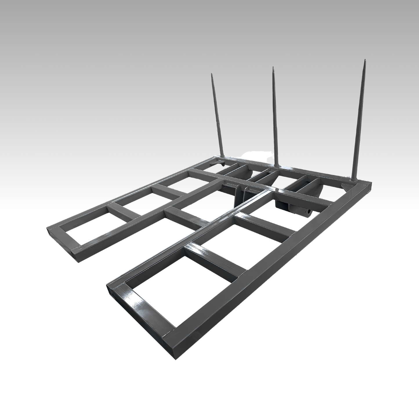 HCN wheel loader Bale Spear, 3 fork teeth, quick installation, reliable performance