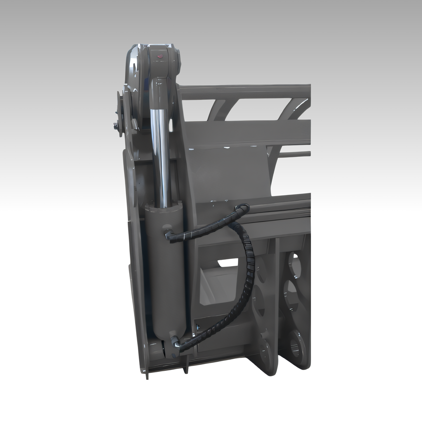 HCN wheel loader Grapple rake for CAT Bobcat loaders