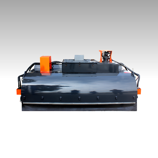 HCN wheel loader negative pressure dust sweeper for CAT Bobcat loaders