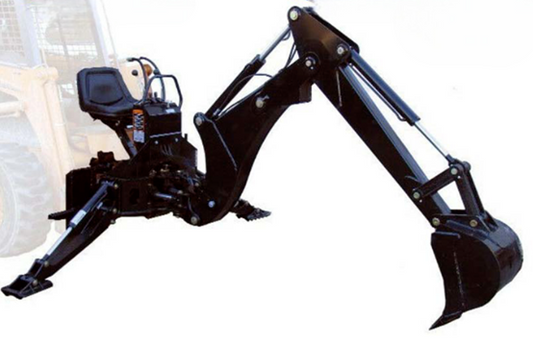 Skid-Steer + Backhoe = The Ultimate Solution for Narrow-Space Excavation