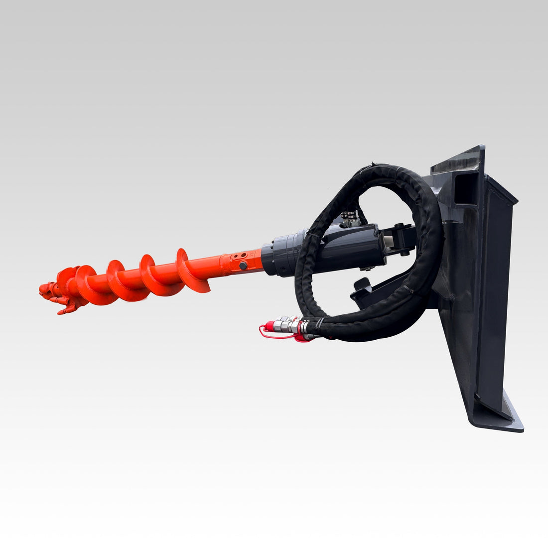 Bore with Confidence — Beyondtech’s skid steer earth auger Turns Cat, Bobcat & Kubota Loaders into High-Torque Drilling Rigs