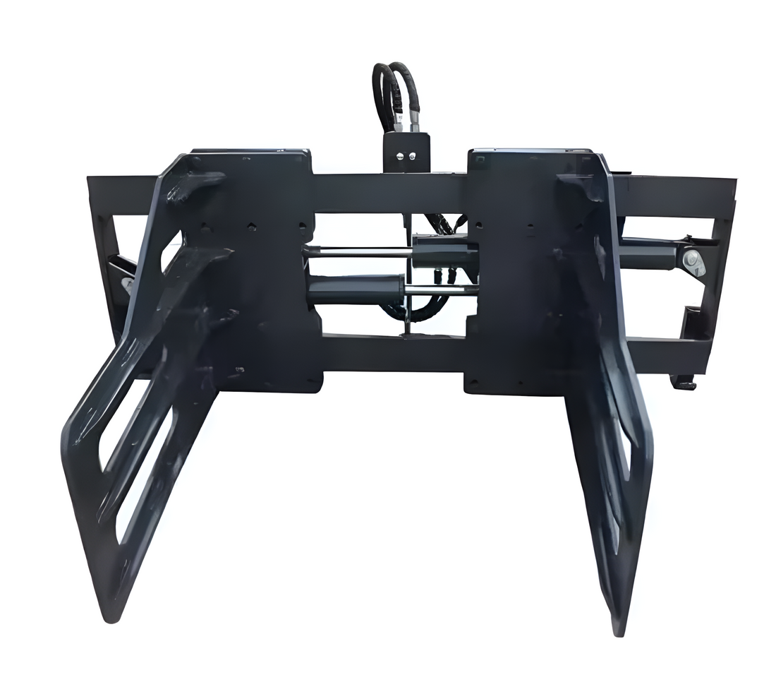 HCN Skid Steer Hydraulic Bale Handler Grapple: A Versatile Attachment for Hay, Silage, Cotton, Paper, and Industrial Bale Handling
