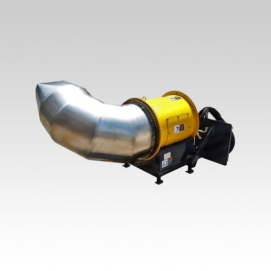 HCN Skid Steer Hydraulic Debris Blower: A Powerful Cleanup Attachment for Roads, Parking Lots, Sports Fields, Greenhouses, and All-Season Maintenance