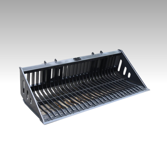 Rock Bucket Attachment: The Ultimate Skid Steer Solution for Rock Separation, Land Clearing, and Heavy-Duty Material Handling