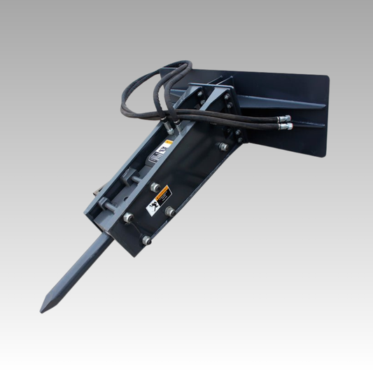 Heavy Duty Breaker Hammer: The Ultimate Skid Steer Attachment for Demolition and Rock Breaking