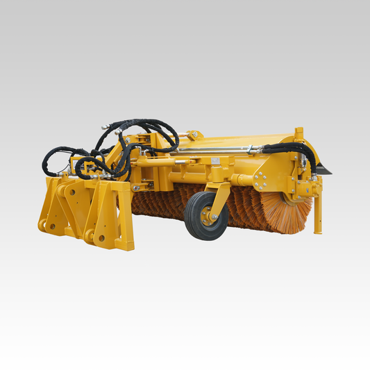 BM11 H wheel loader Angle Broom