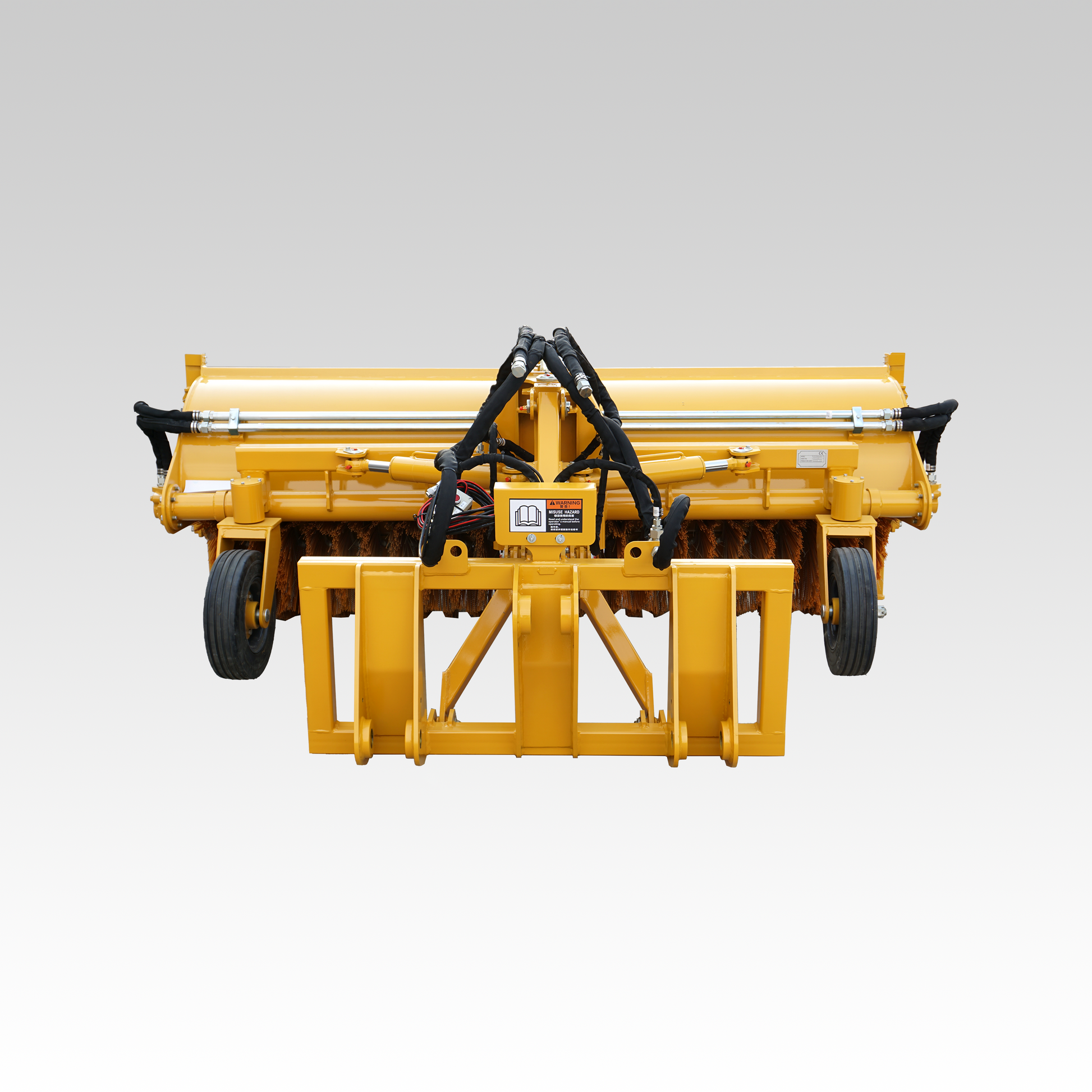 BM11 H wheel loader Angle Broom
