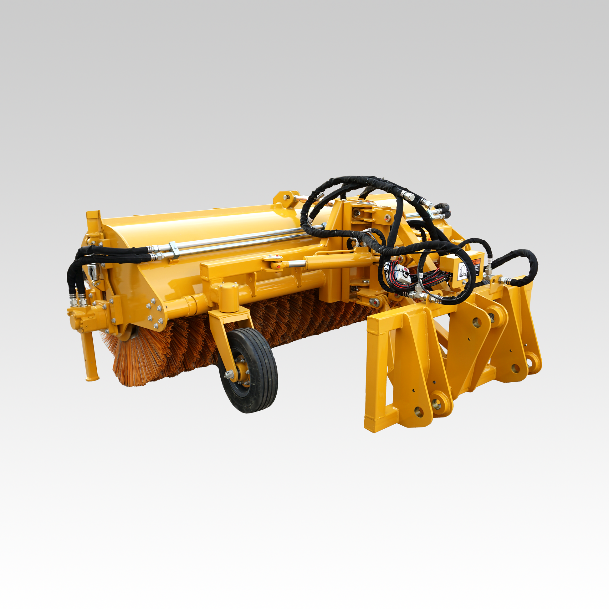 BM11 H wheel loader Angle Broom
