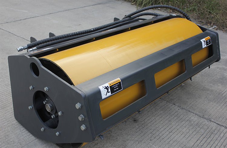 HCN Skid Steer Vibratory Roller, Hydraulic Motor Protection System, 23" Roller Diameter, 16 - 18 GPM