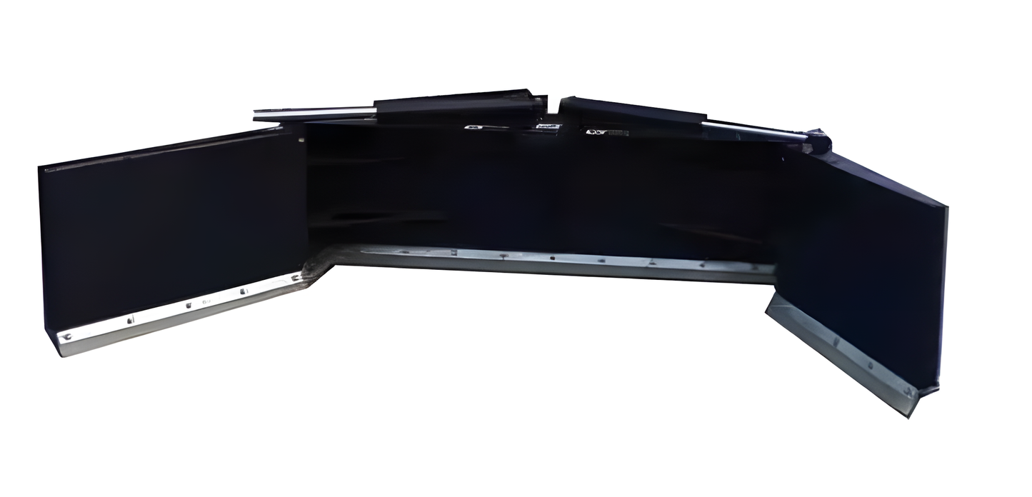 HCN Industry Skid Steer Hydraulic foldable Excrement Pusher