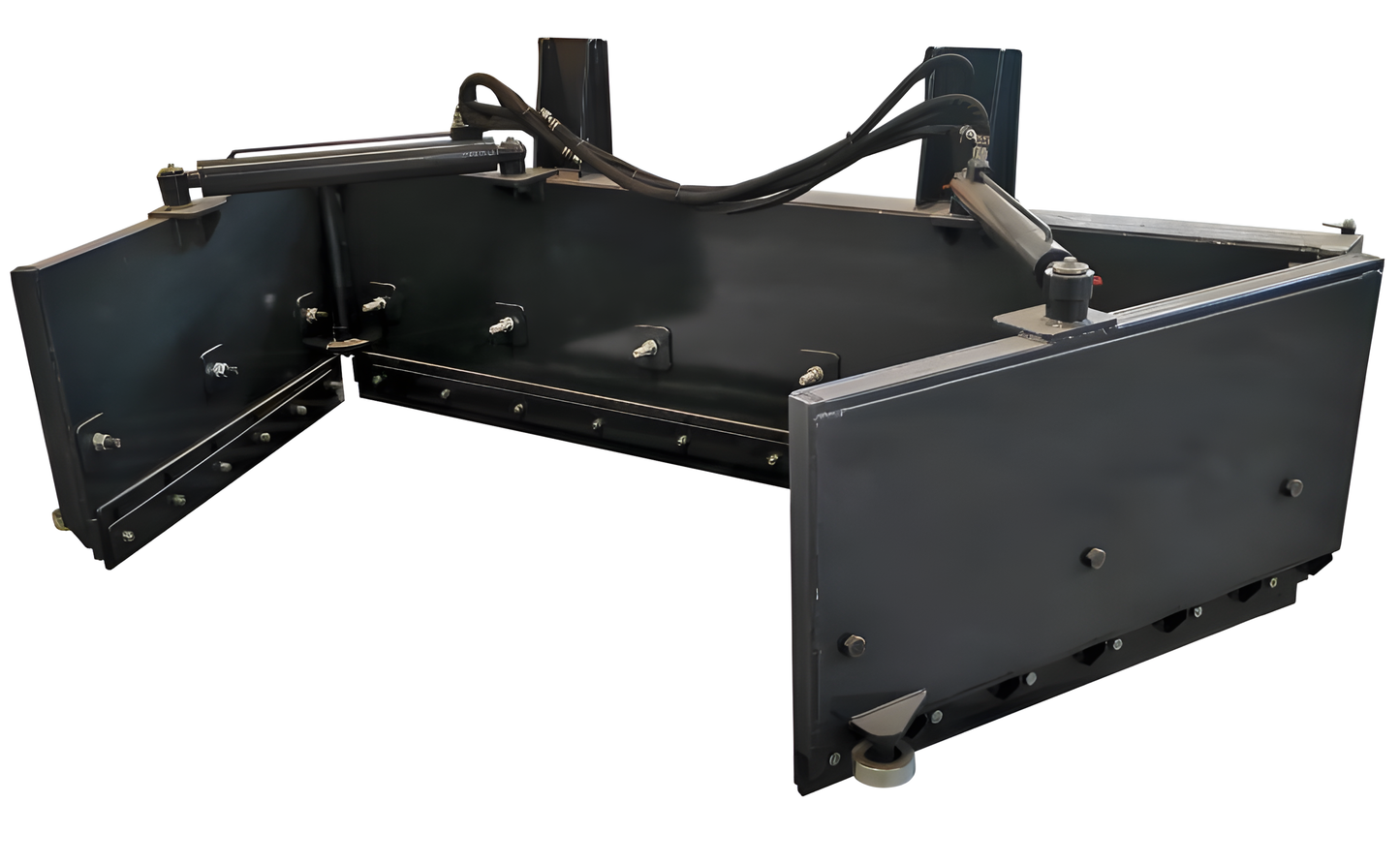 HCN Industry Skid Steer Hydraulic foldable Excrement Pusher