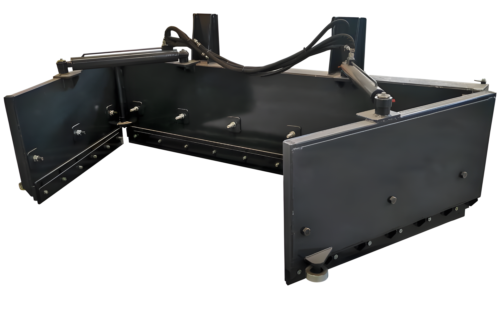 HCN Industry Skid Steer Hydraulic foldable Excrement Pusher