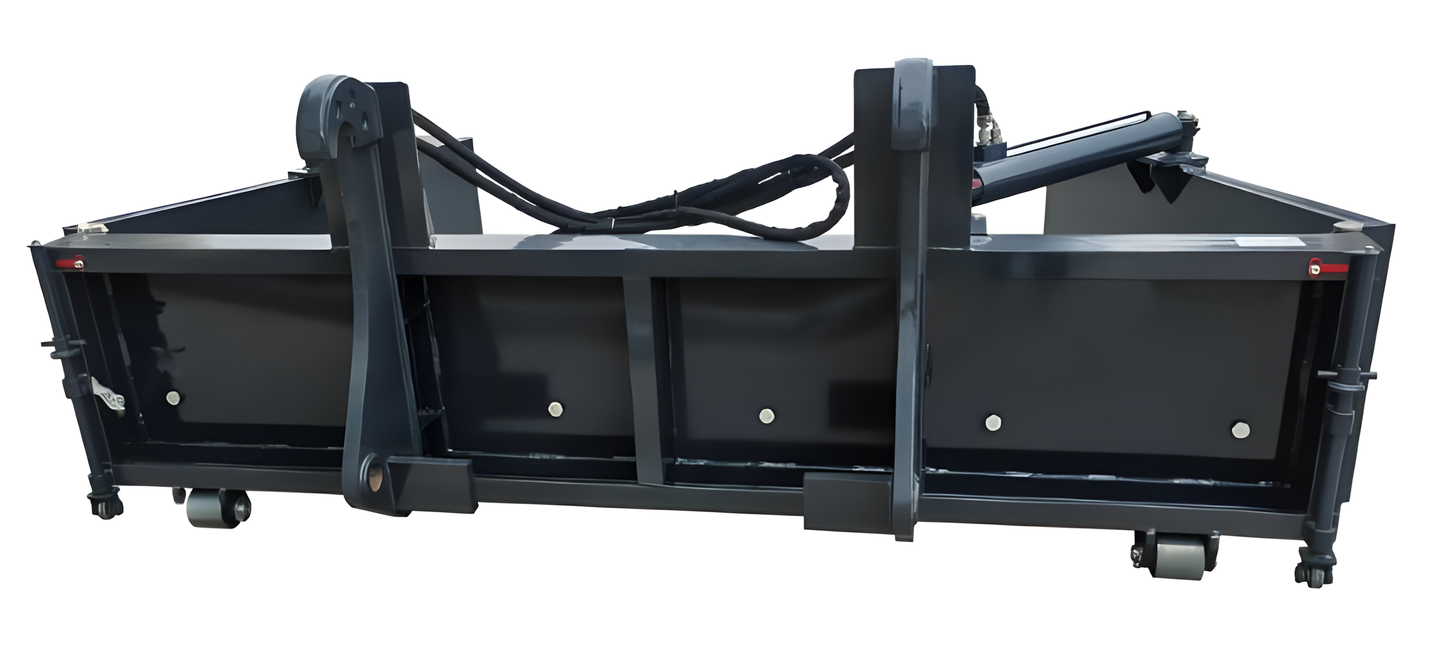HCN Industry Skid Steer Hydraulic foldable Excrement Pusher