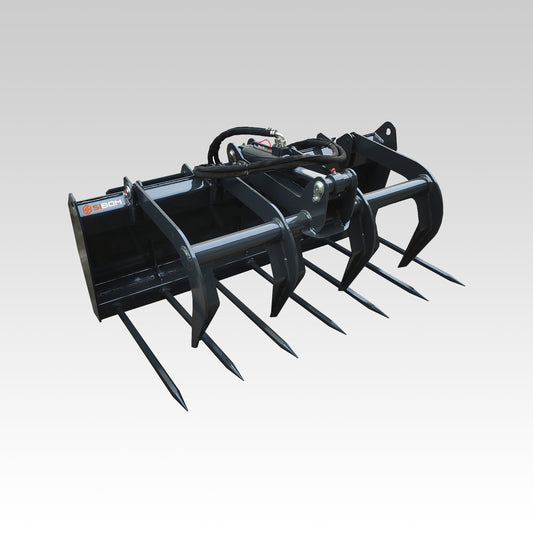 HCN Skid Steer 60" Heavy Duty Grapple Bucket