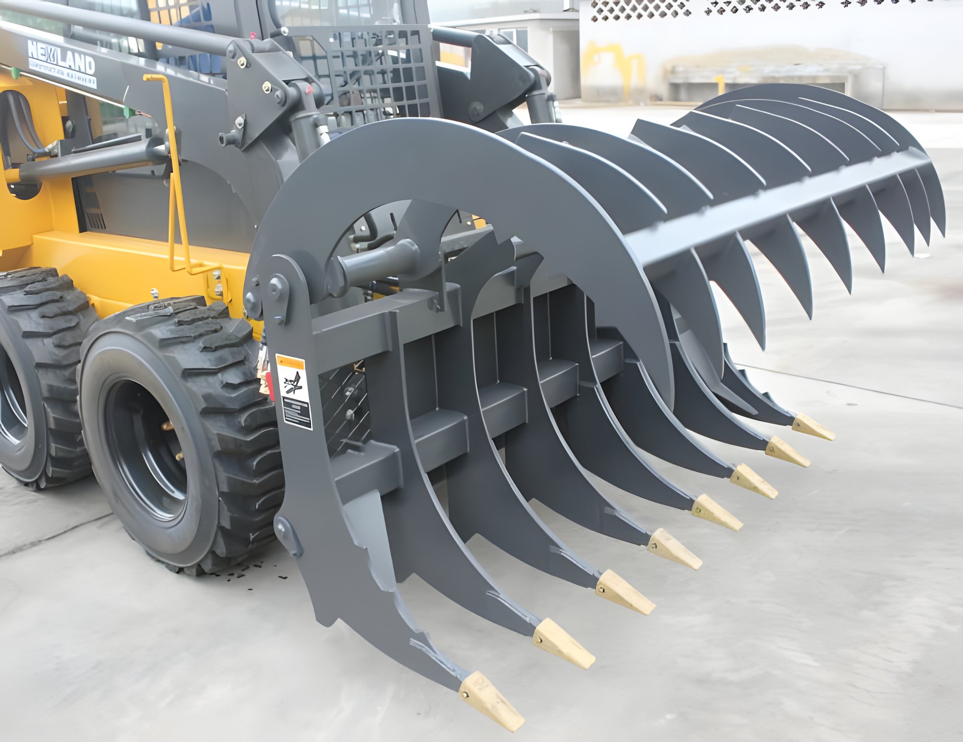 HCN Skid Steer Grass Grapple
