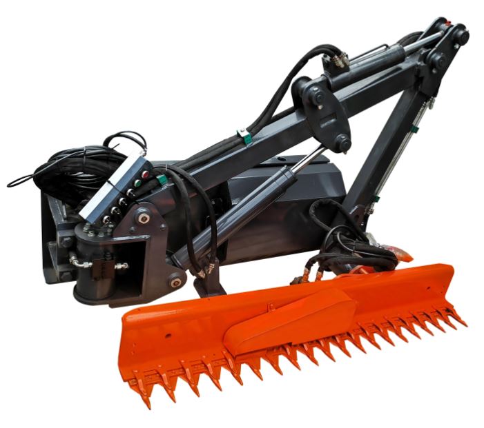 HCN Skid Steer Hedgerow Trimmer