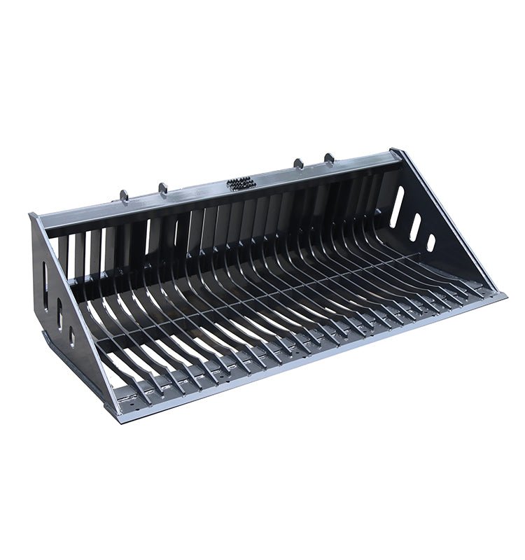 HCN Skid Steer Skeleton Rock Bucket