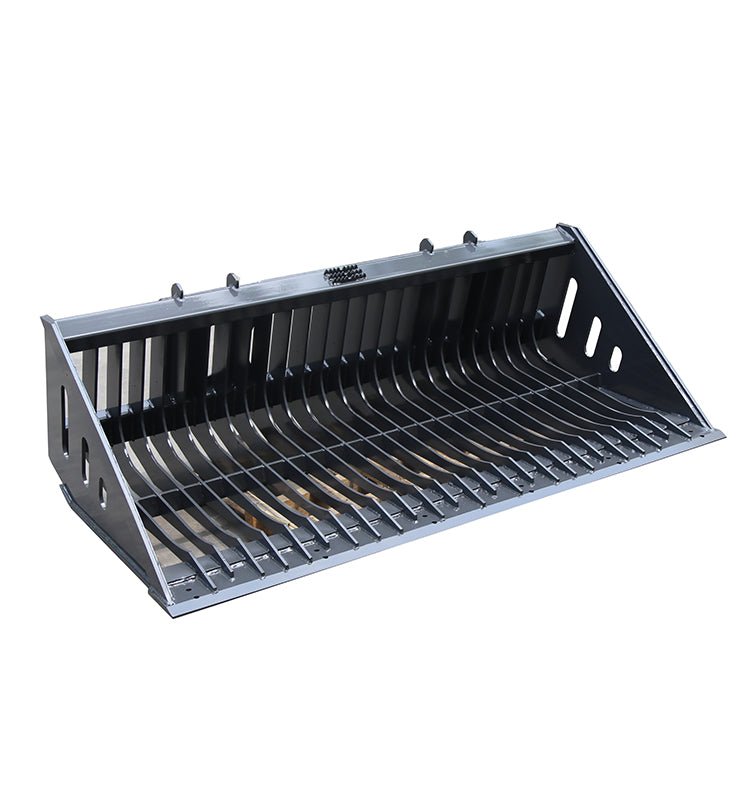 HCN Skid Steer Skeleton Rock Bucket