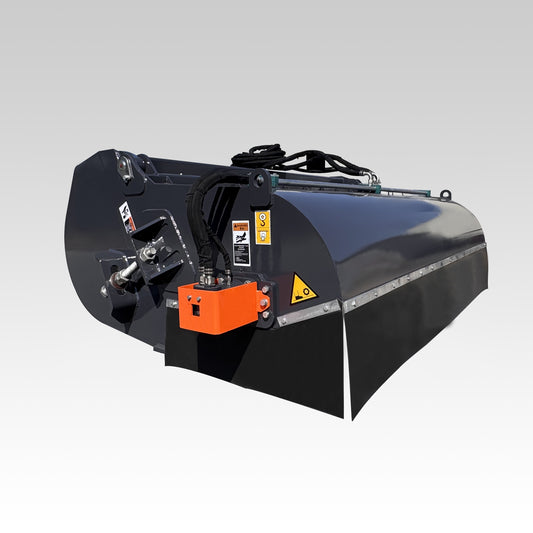 HCN Wheel Loader Pick-up Broom with Bucket