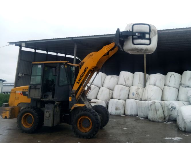 HCN Wheel Loader hydraulic Bale Handler