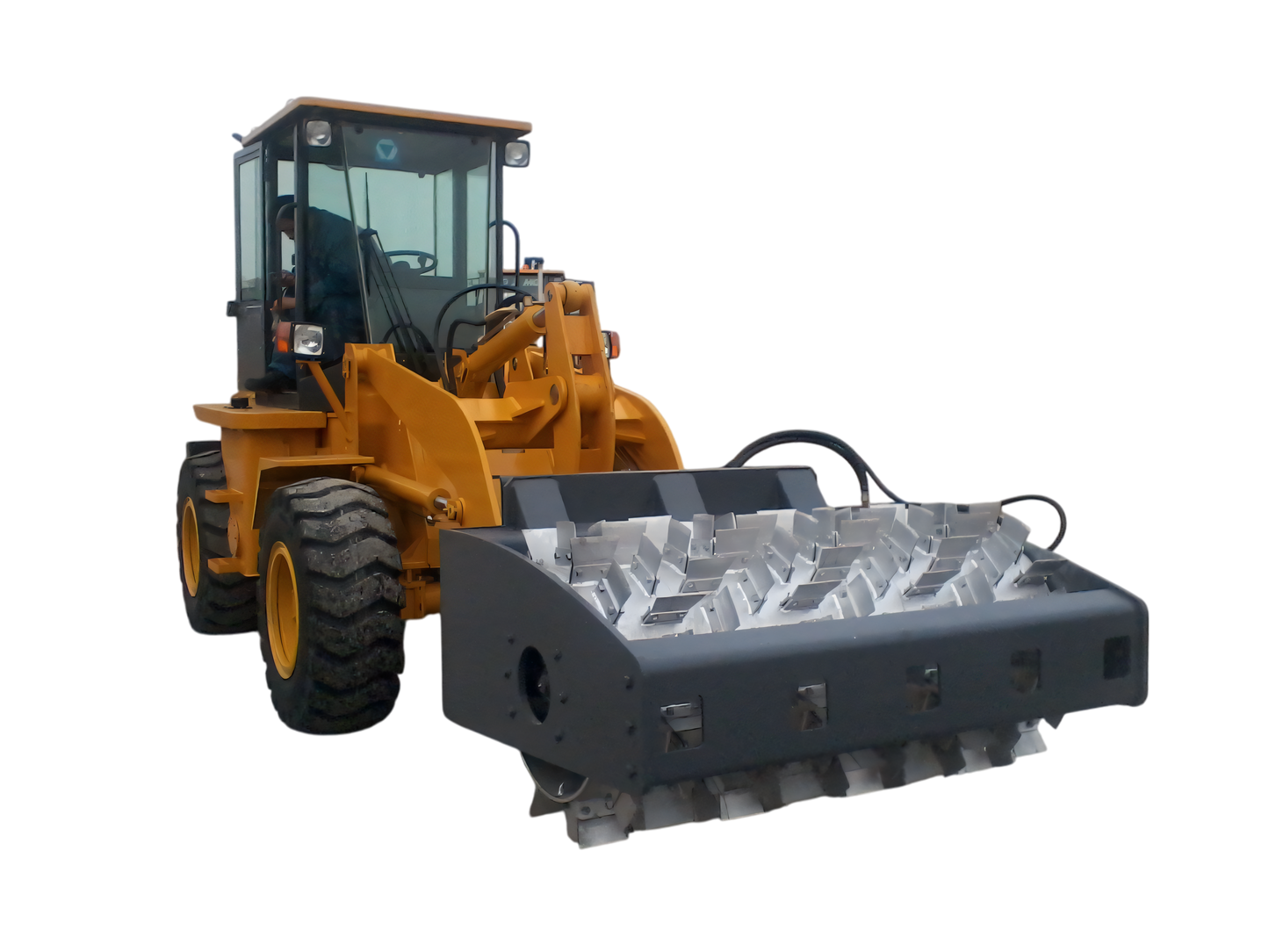 HCN Wheel loader Resonant Mode Ice Remove Equipment