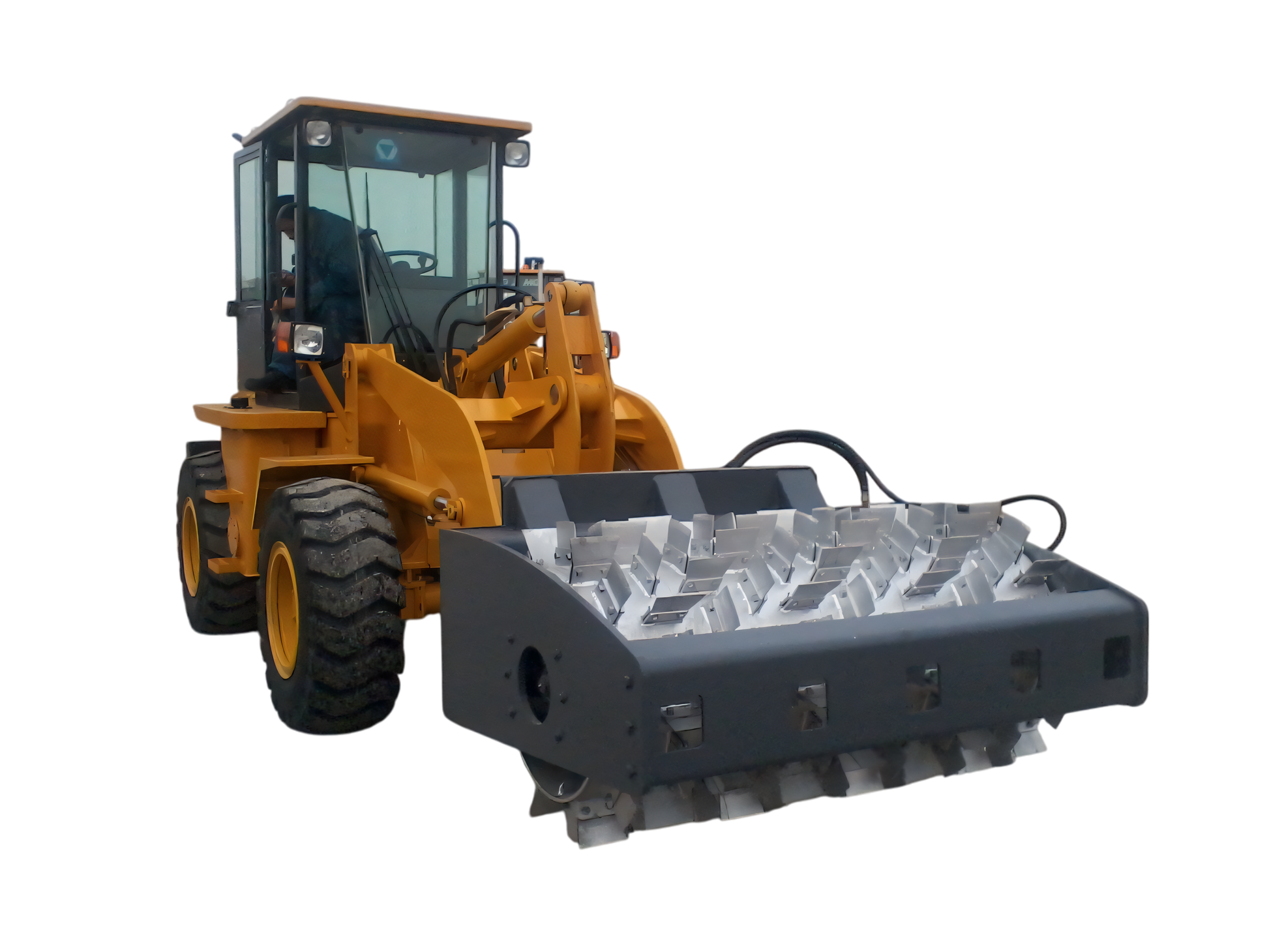 HCN Wheel loader Resonant Mode Ice Remove Equipment