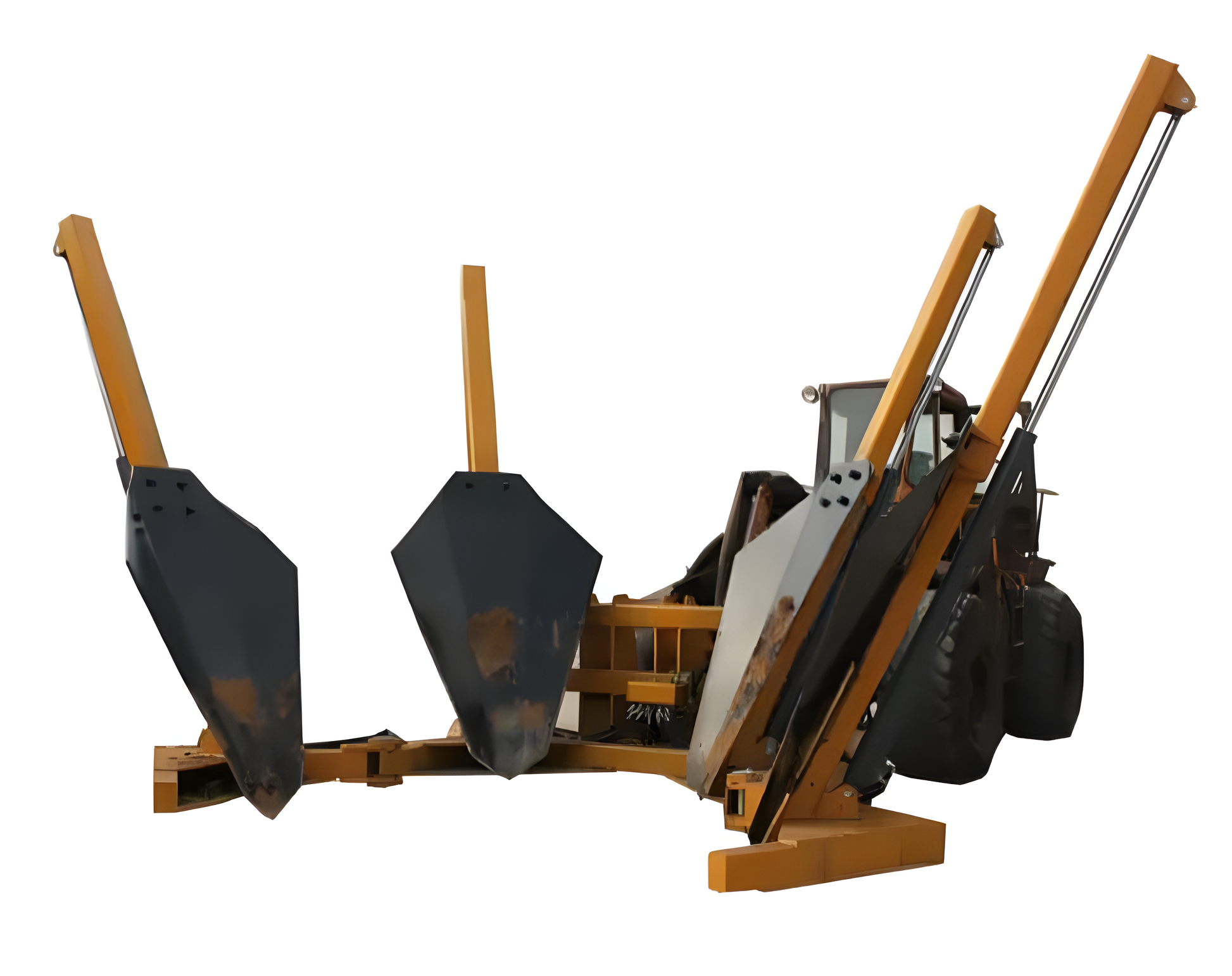HCN wheel loader 4 Blade tree spade