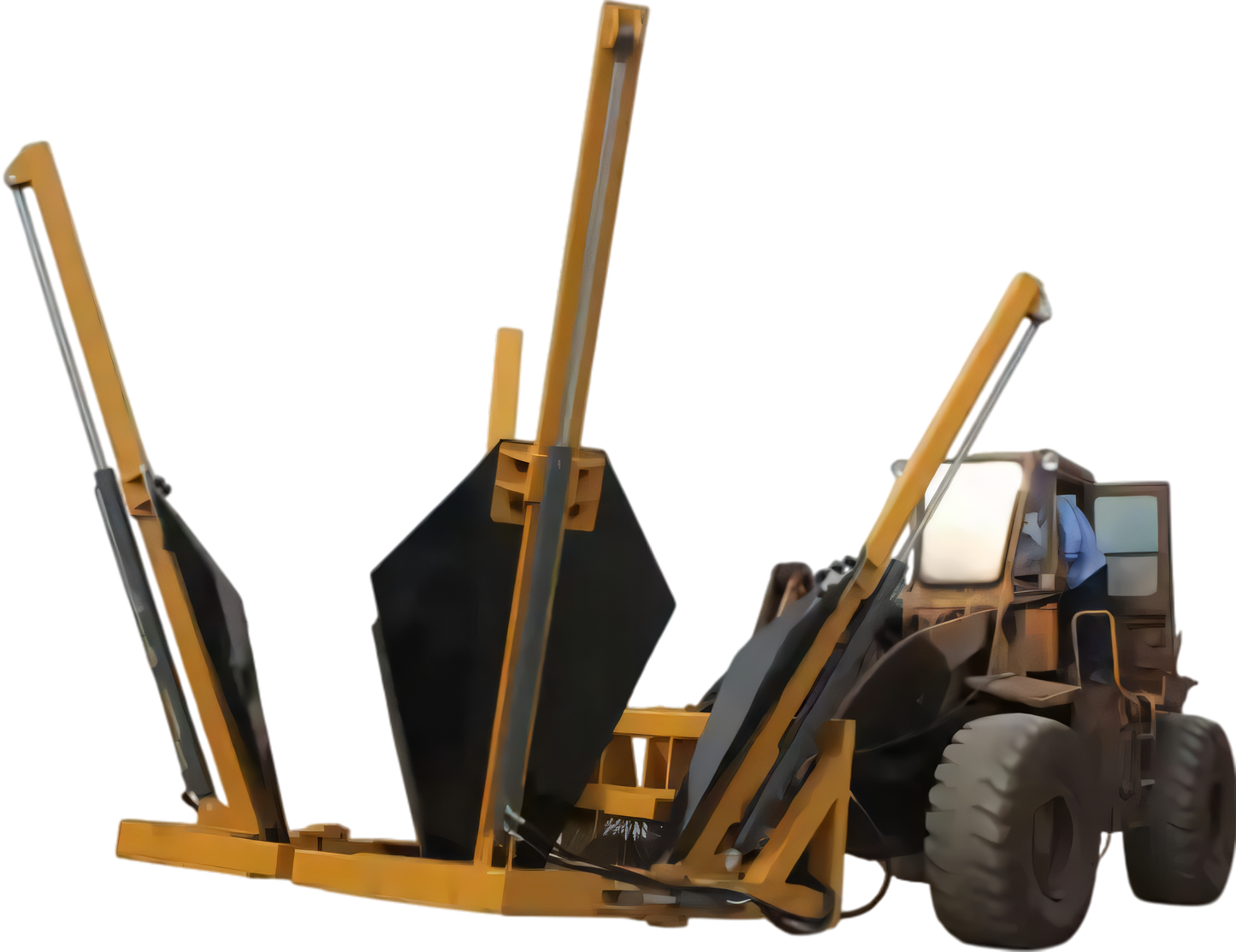 HCN wheel loader 4 Blade tree spade